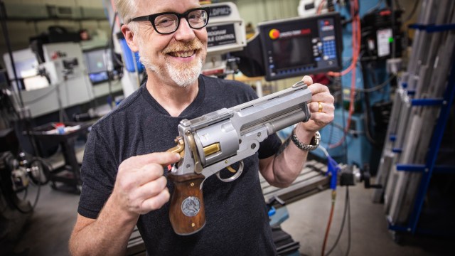 Adam Savage’s One Day Builds: Hellboy’s Samaritan Prop, Part 2!