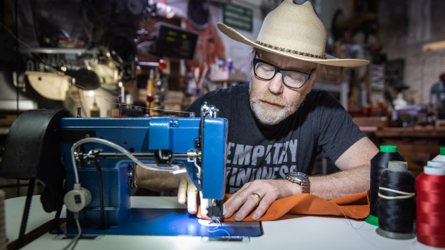 Adam Savage’s One Day Builds: Restoring a Fabric Chair!