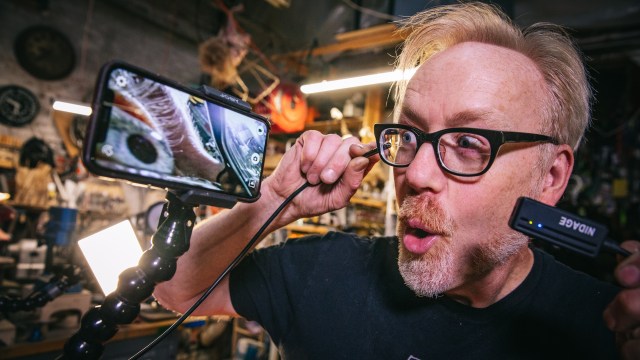 Adam Savage’s Favorite Tools: Wireless Endoscope!