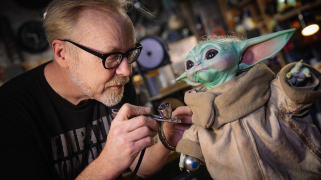 Adam Savage’s One Day Builds: Baby Yoda Mod and Repaint!