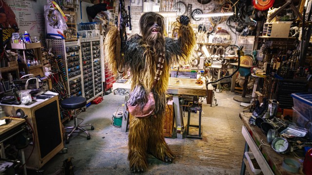 Adam Savage’s One Day Builds: Chewbacca Costume Rebuild!