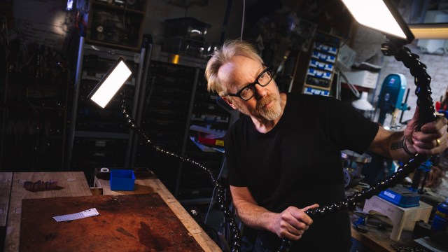 Adam Savage’s One Day Builds: New Workbench Lights!