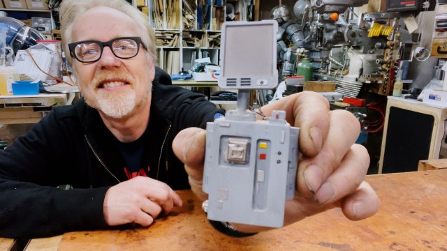 Adam Savage’s Miniature Model from Star Wars: Episode 2!