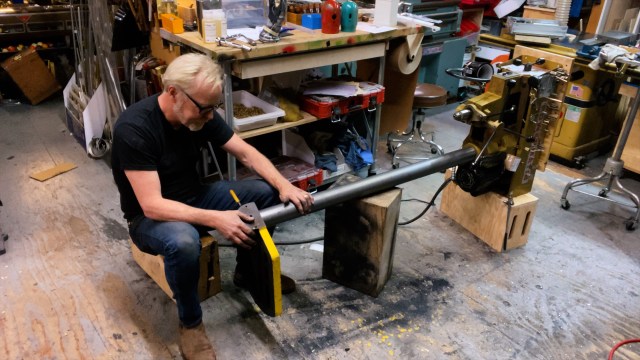 Adam Savage’s One Day Builds: New Drill Press Table!