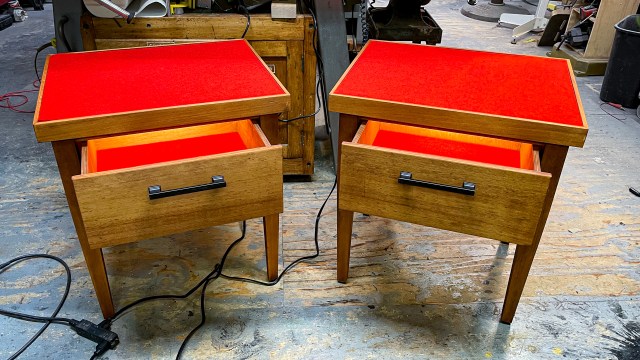 Adam Savage’s One Day Builds: Custom End Tables!